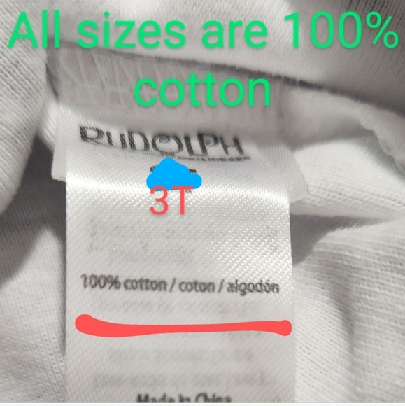 NWT Rudolph Rednose Reindeer Official Licensed Product Rudolph Fair Isle PJs - Picture 6 of 6